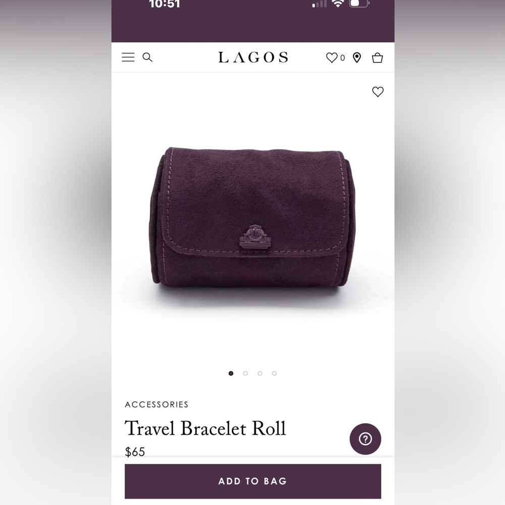 LAGOS Travel Bracelet Roll